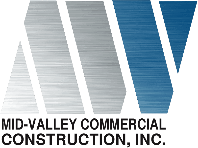 Mid-Valley Commercial Construction Logo