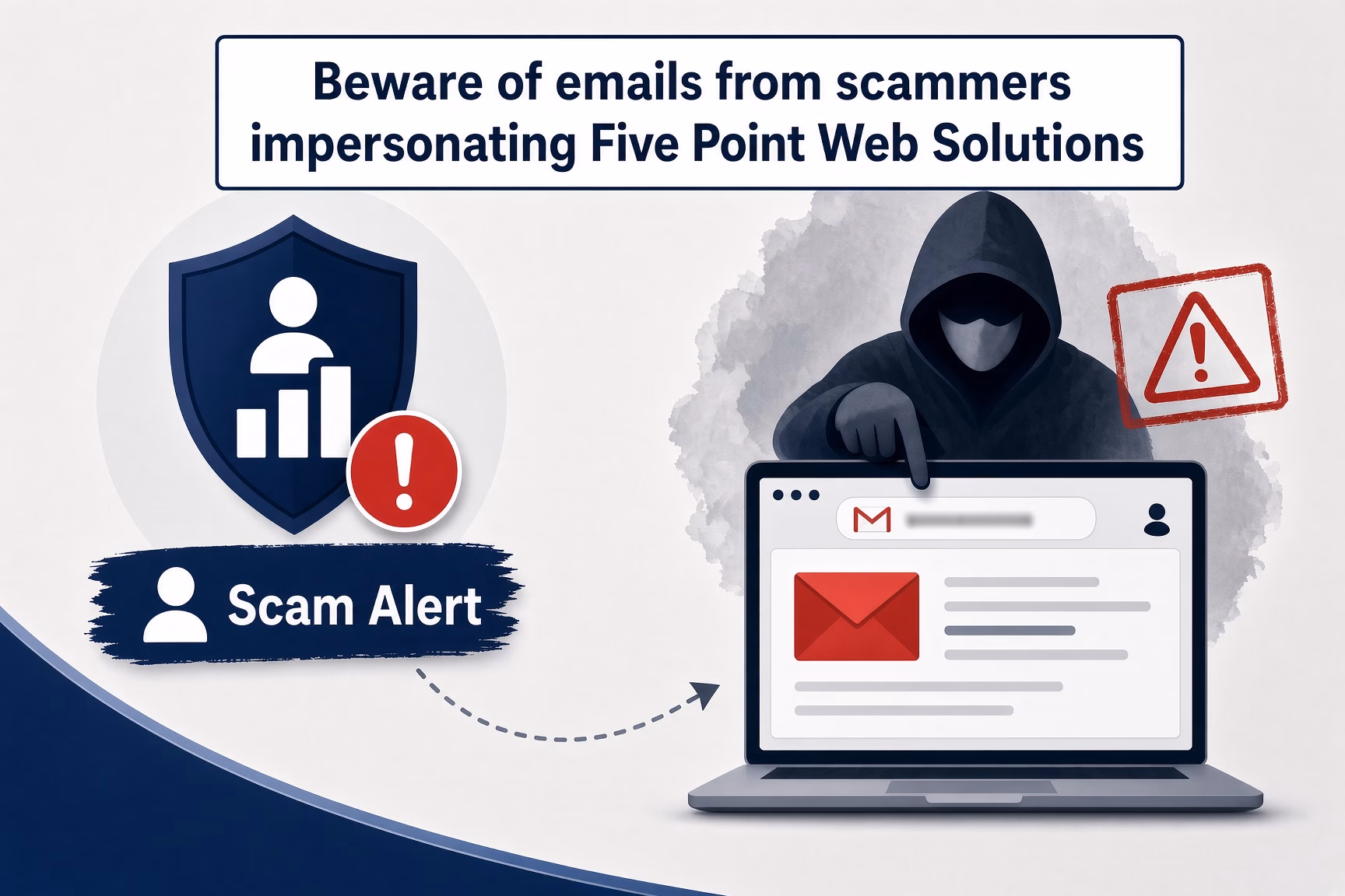 Scam Alert Fake Emails Impersonating Five Point Web Solutions